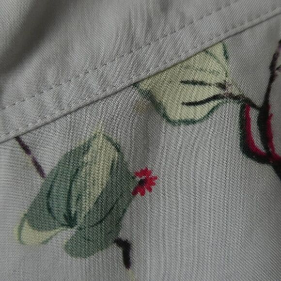 Free People Aurora High Rise Wide Leg Floral Pants Boho Festival Side Zip Size 4 - Picture 3 of 7